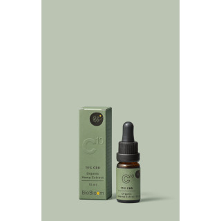 10% Organic CBD Hemp Oil – 10ml  BioBloom 