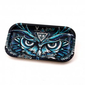 HQ Metal rolling tray - Owl - 27x16cm 