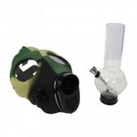 Camouflage Mask with Pipe