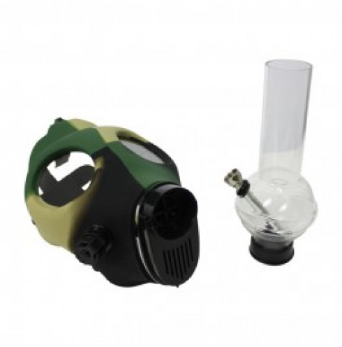 Camouflage Mask with Pipe