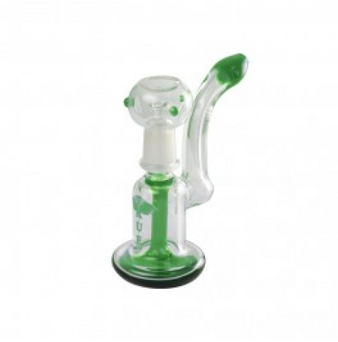 Micro Oil Bubbler (glass nail included) Green - 13x9cm 