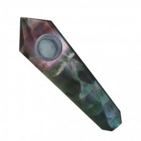 Mystique Crystal Pipe - Fluorite