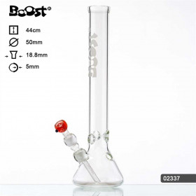 Boost Beaker Glass Bong -H:44cm- Ø:50mm- Socket:18.8mm- WT:5mm