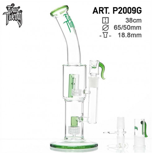 FourTwenty Green Saxo Bong