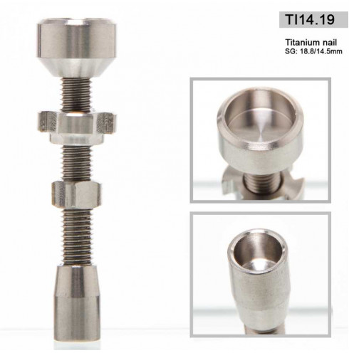 Titanium Oil Nail - SG:18.8mm/14.5mm - male