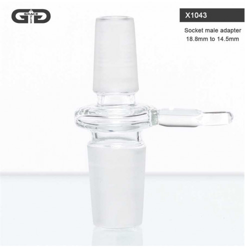 GG Socket Male Adapter - SG:18.8mm to SG:14.5mm Use For Oil Nail