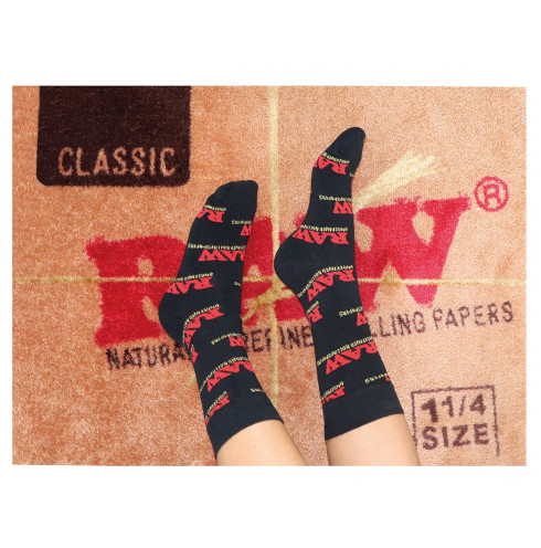 Raw Calcetines Black