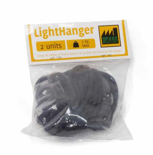 POLEA DE SUJECION LIGHT HANGER (2 UNDS) PURE FACTORY