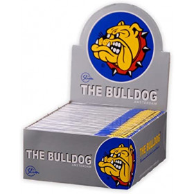 PAPEL THE BULLDOG KING SIZE SLIM SILVER (50 LIBRILLOS) 