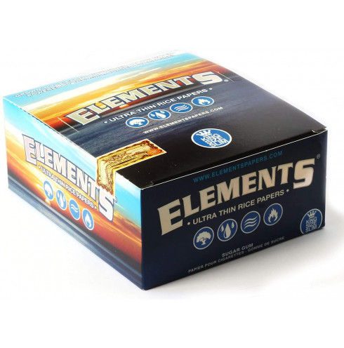 Elements King Size Slim Papel Ultra-Fino - Box 50u