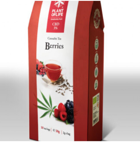 TEA DE FRUTOS DEL BOSQUE CON 3% DE CBD - Plant of Life