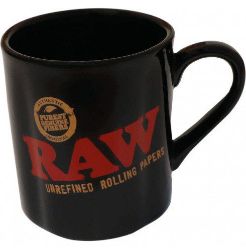 Raw Coffee Mug Black