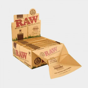 Raw Artesano King Size Classic Paper+Tips - Box 15u