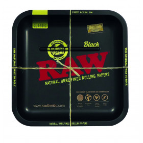 Raw Square Black Tray