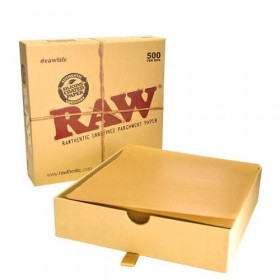 Raw Parchment Paper Box. (500pcs)