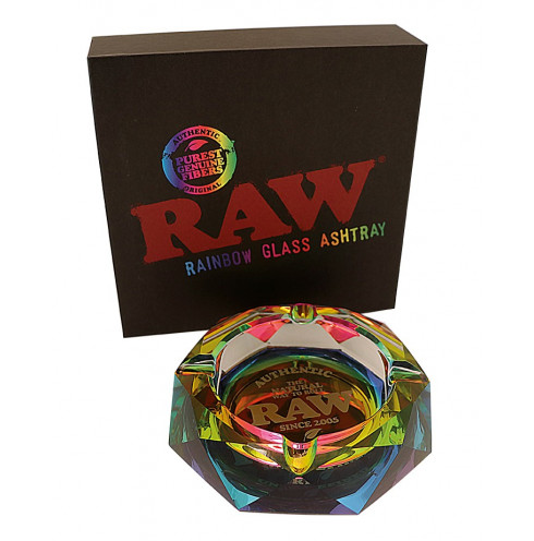 Raw Cenicero Cristal Rainbow