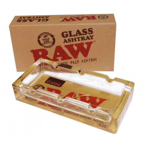 Raw Pack Cenicero Cristal