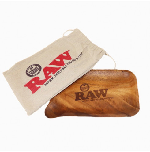 Raw Wood Spout Tray